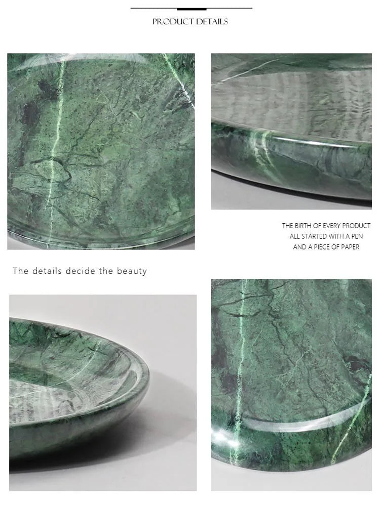EMERALD MARBLE TRAY
