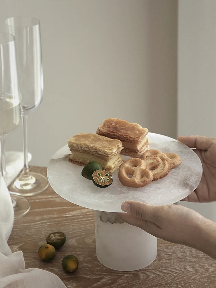 IMPERIAL MARBLE CAKE SERVING STAND