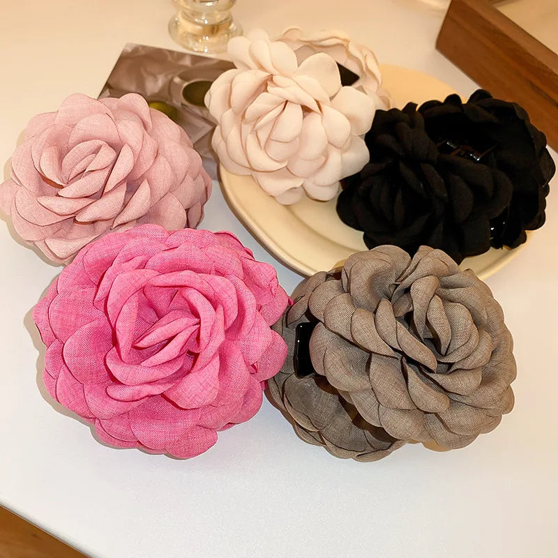 FLORAL CROWN ELEGANT HAIR CLIP