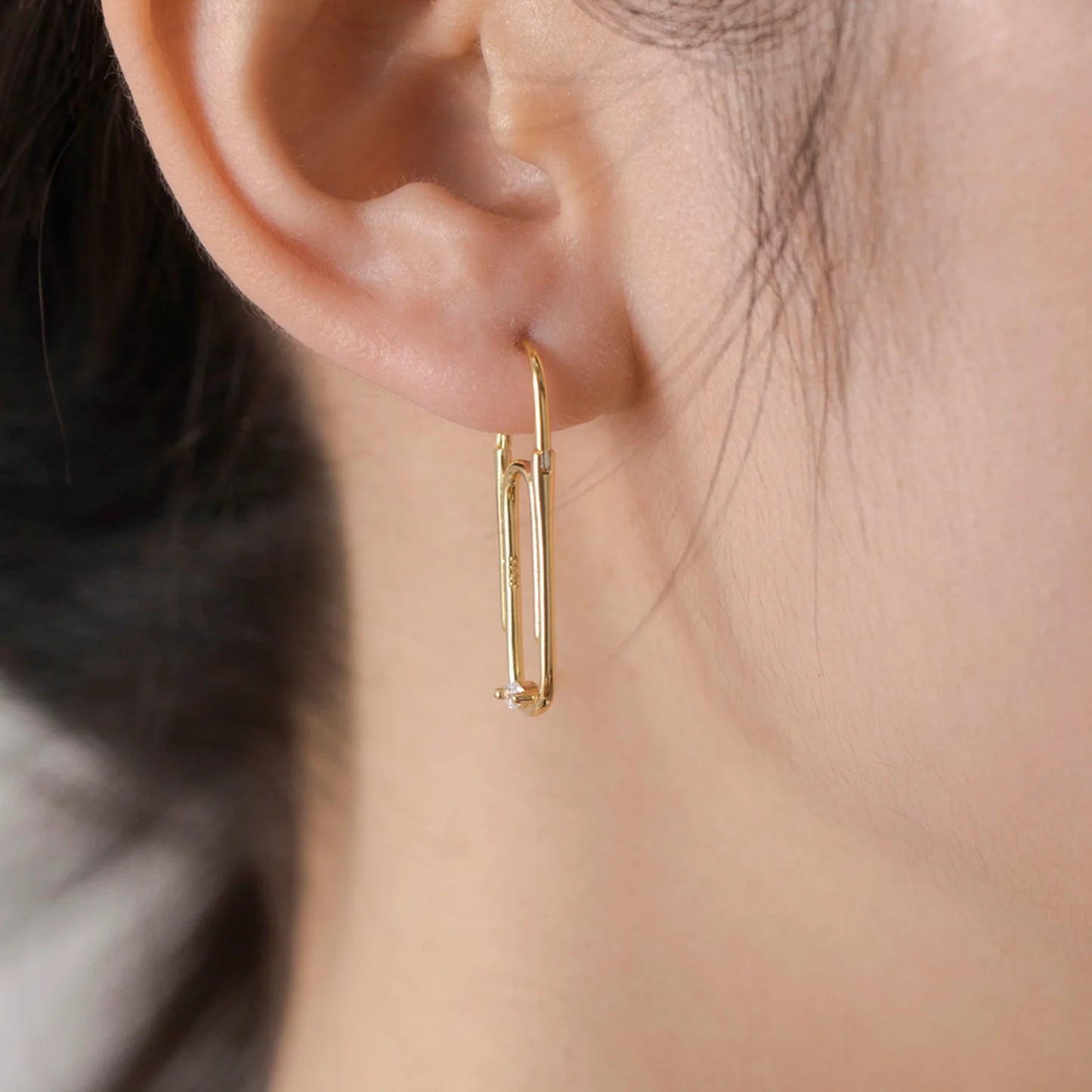 PAPER CLIP HOOPS