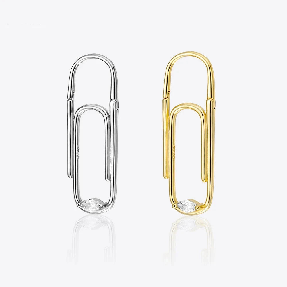 PAPER CLIP HOOPS