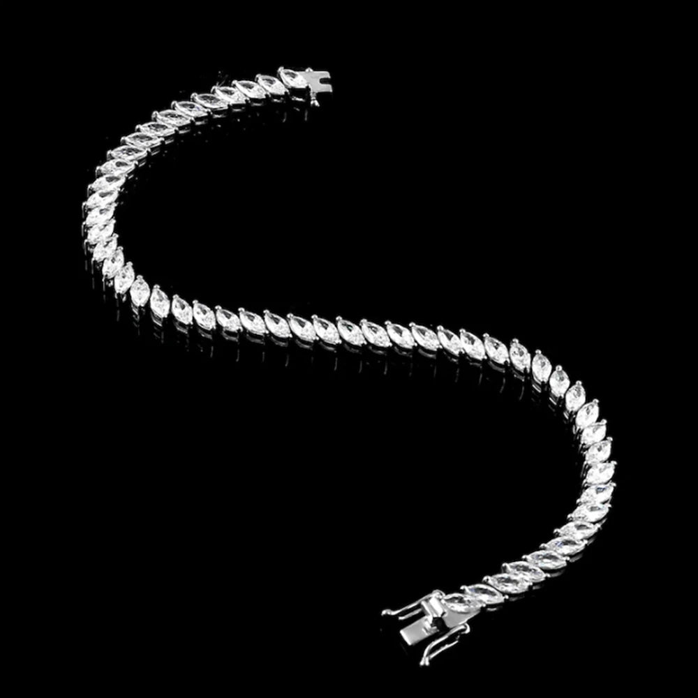 REGAL MARQUISE MOISSANITE BRACELET