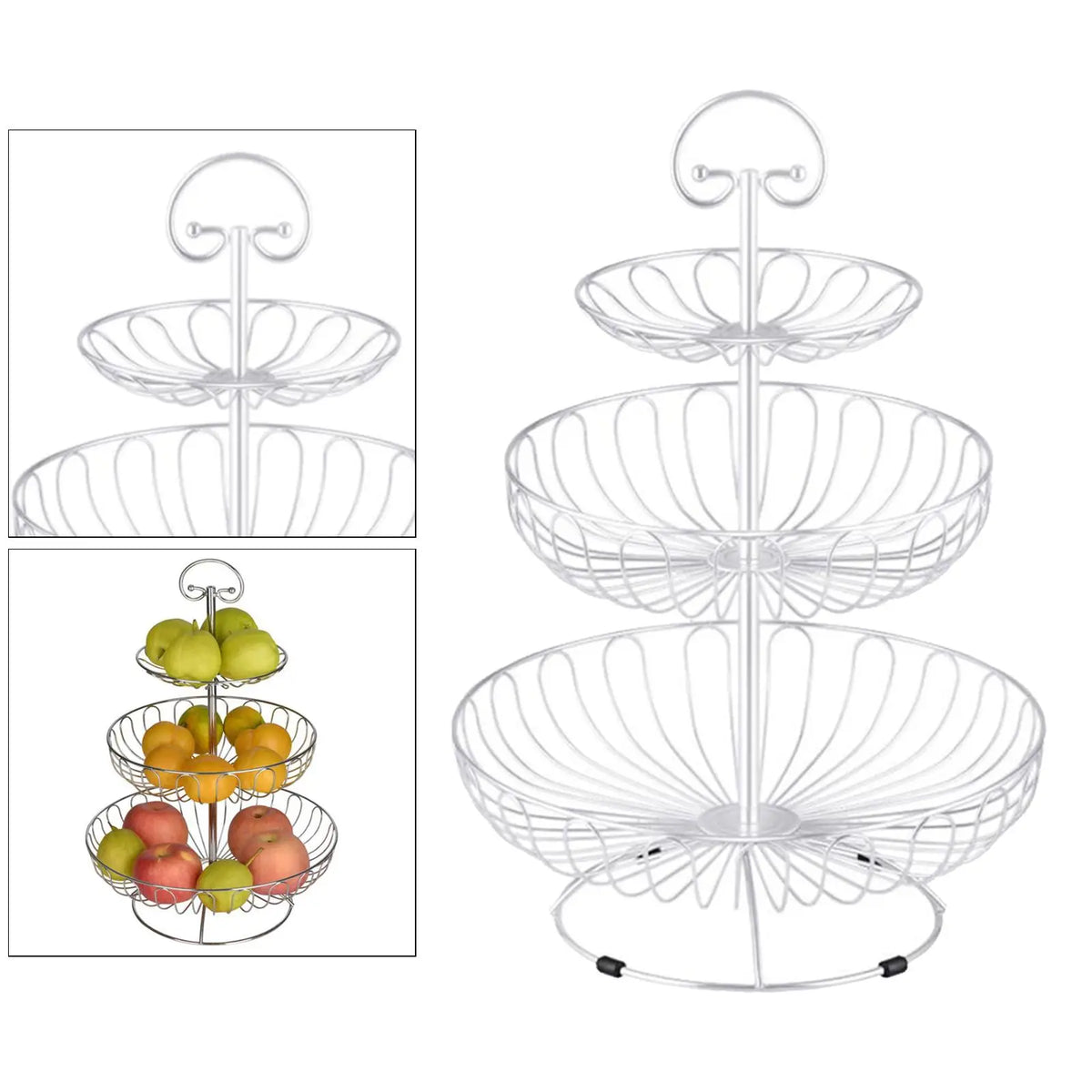 THREE-TIER FRUIT STAND