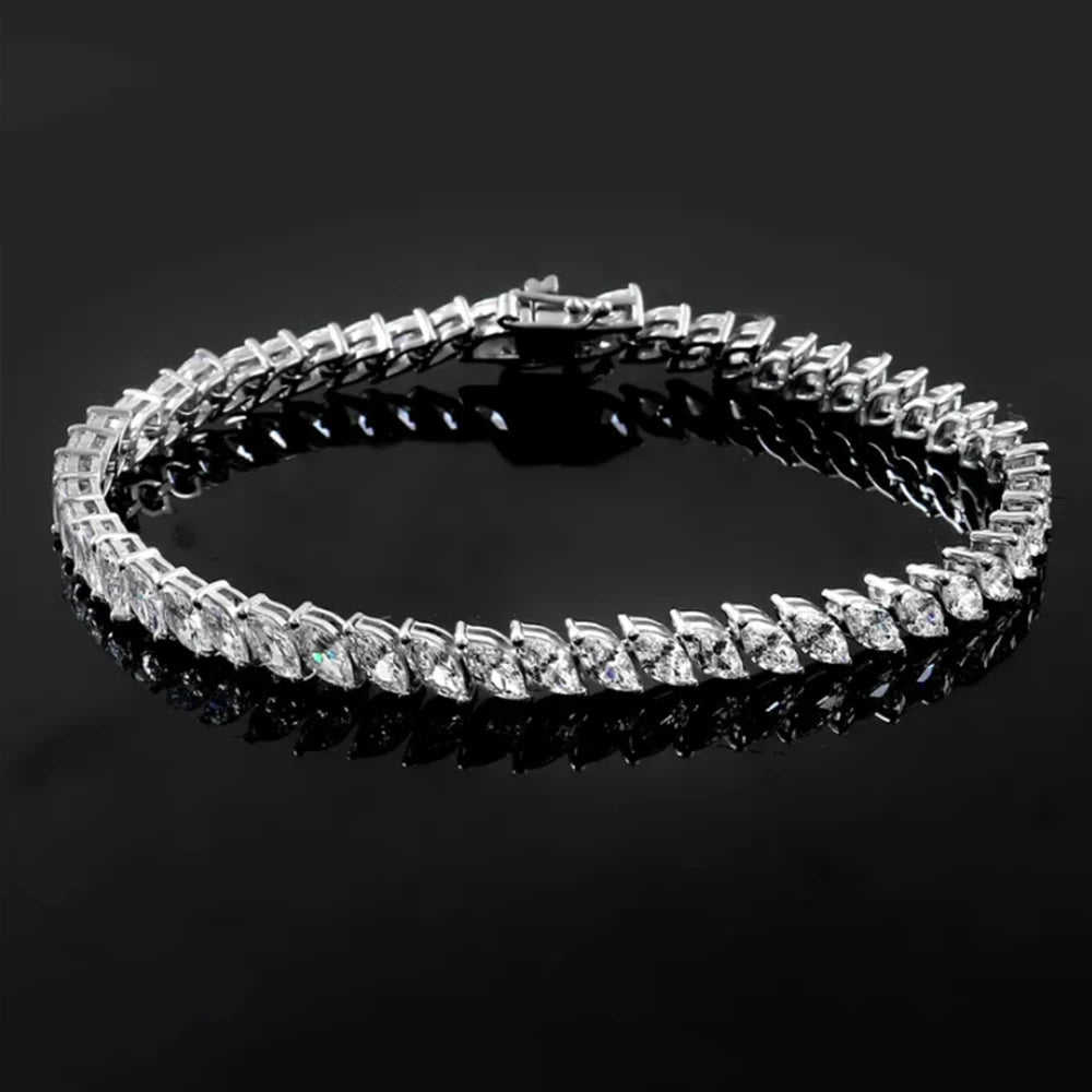 REGAL MARQUISE MOISSANITE BRACELET