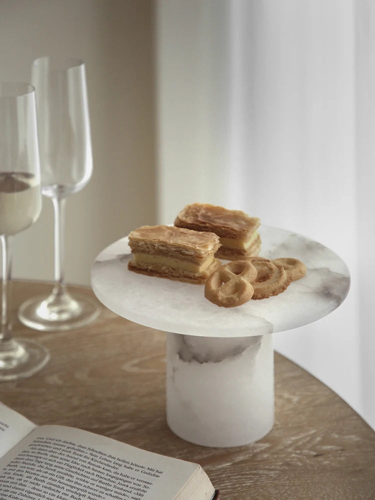IMPERIAL MARBLE CAKE SERVING STAND