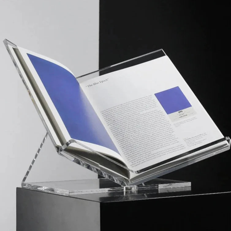REGAL MARBLE ACRYLIC BOOK DISPLAY