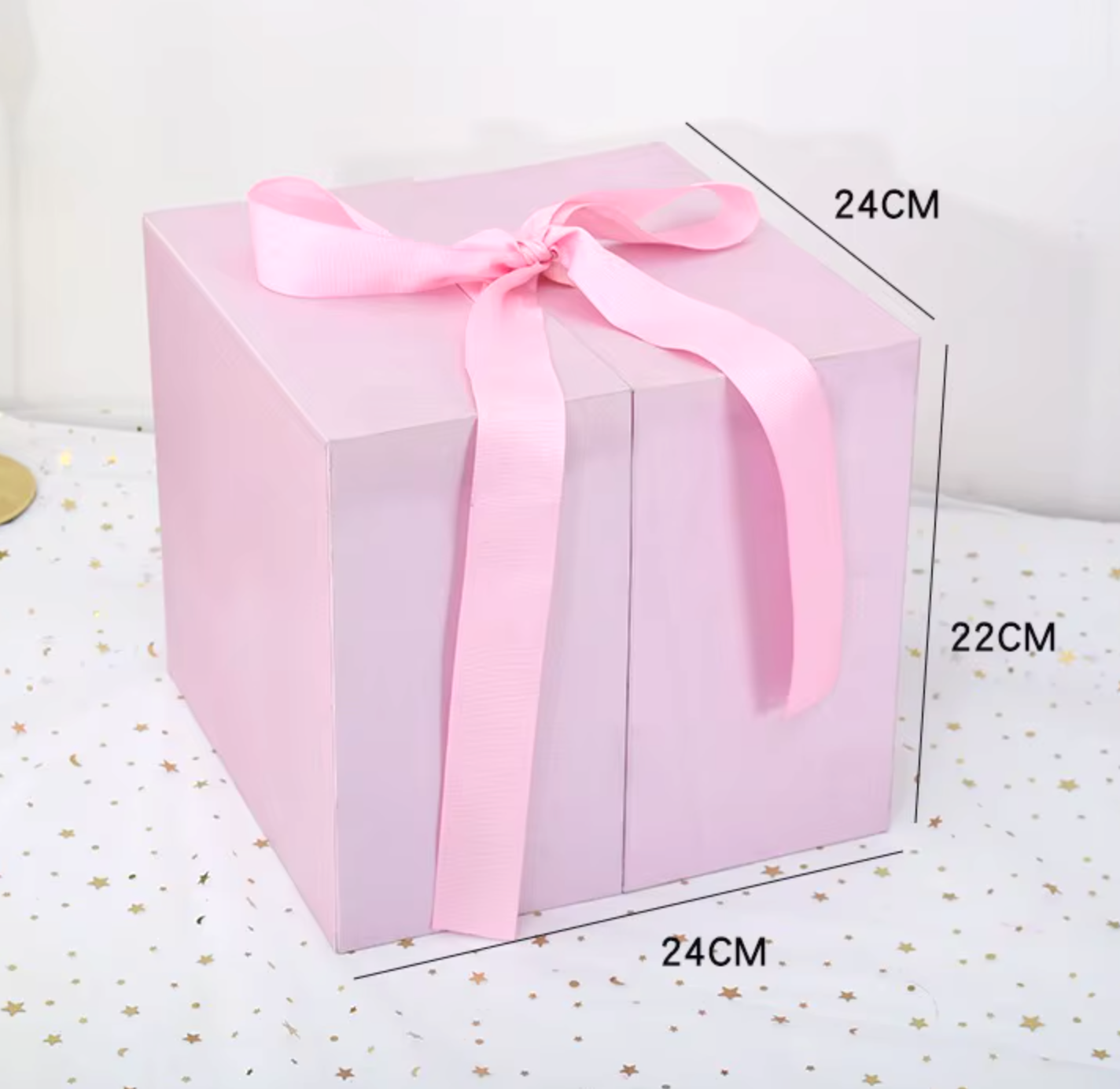 MY HEART WILL GO ON MYSTERY BOX WITH FLOWERS