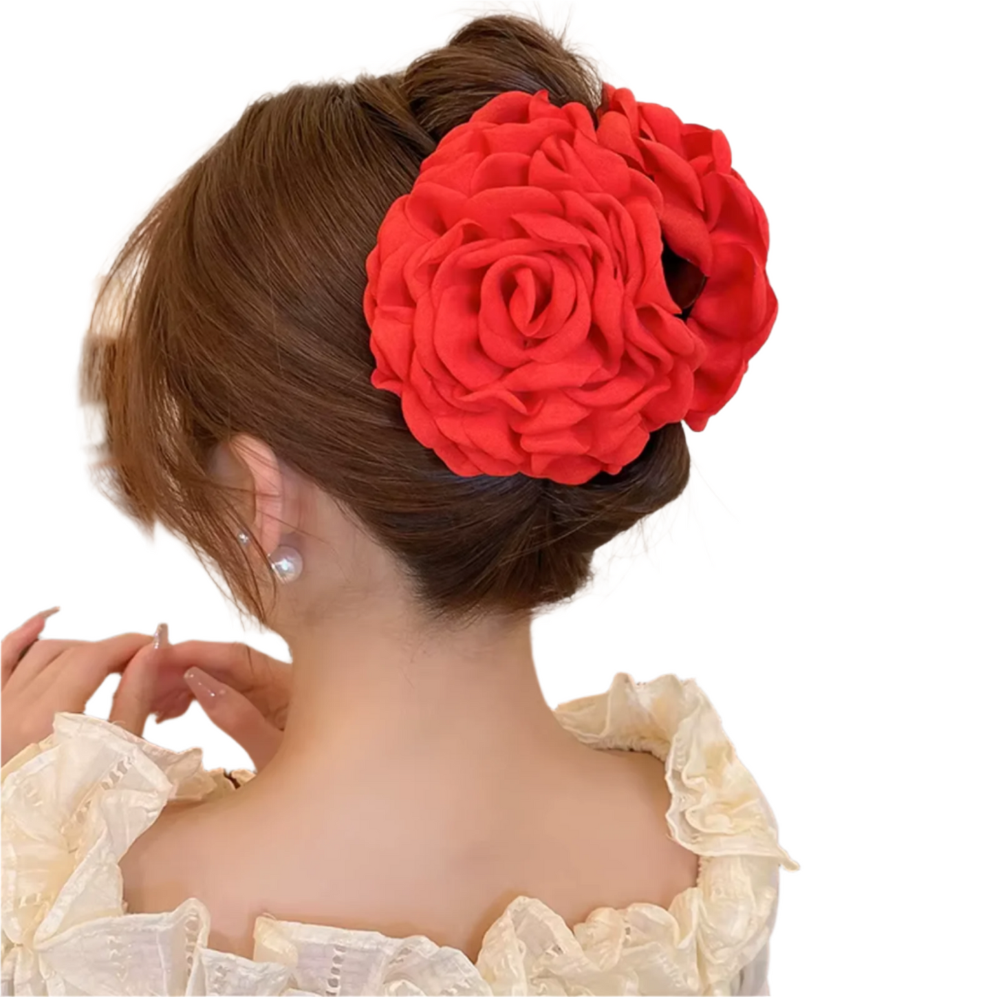 FLORAL CROWN ELEGANT HAIR CLIP