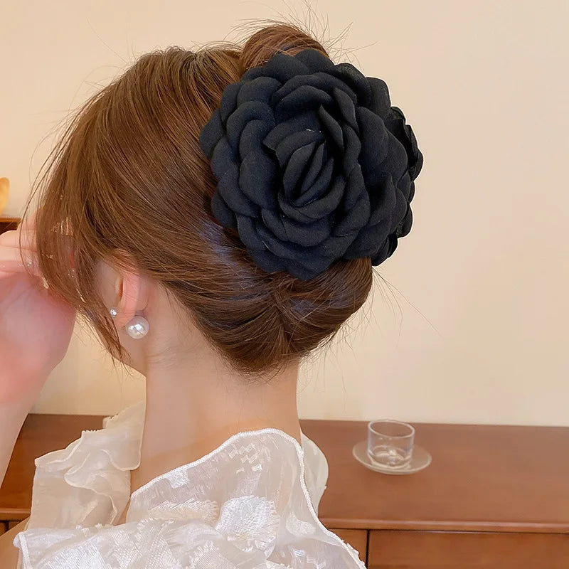 FLORAL CROWN ELEGANT HAIR CLIP