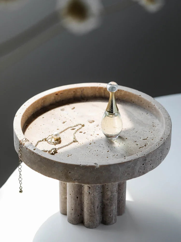 SERENITY TRAVERTINE TRAY