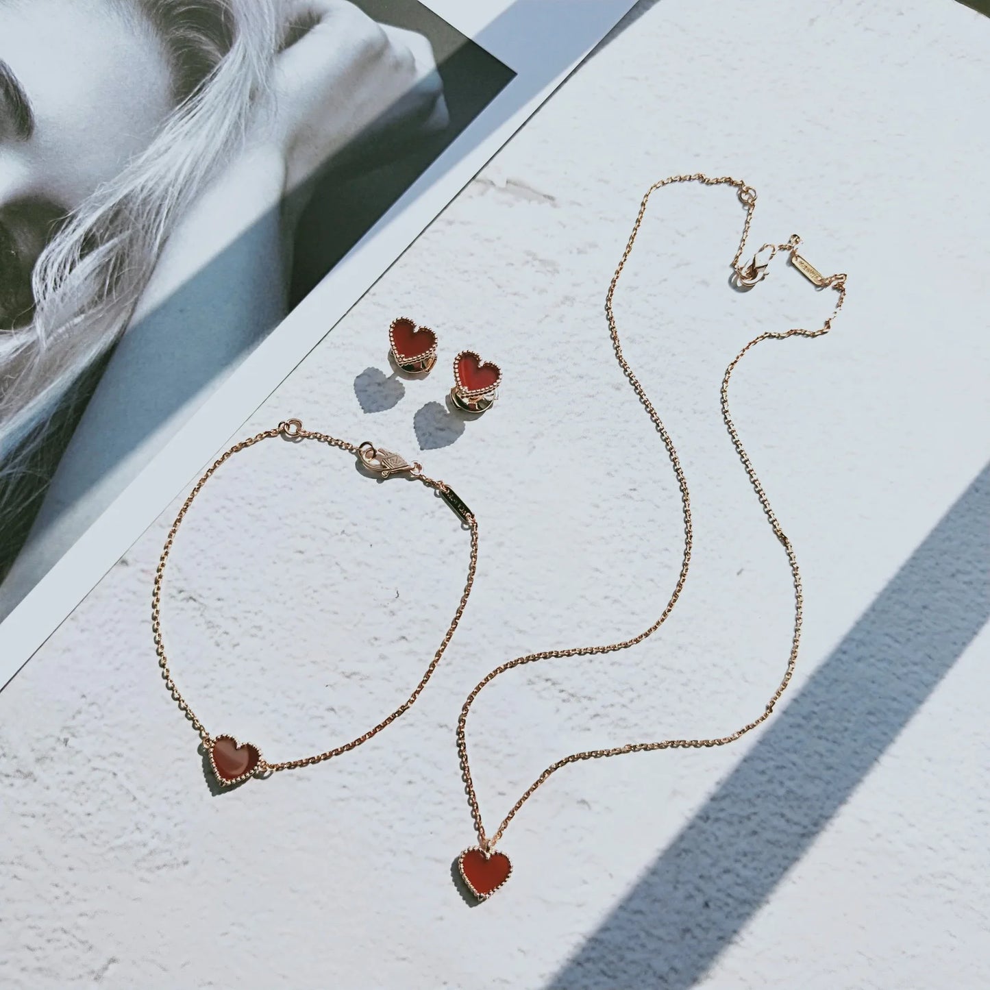 THE HEART AGATE SET