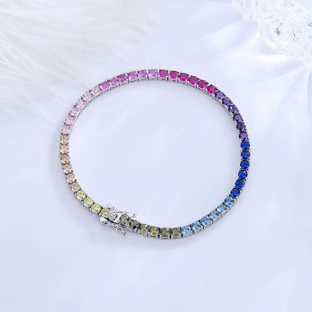 RAINBOW KINGDOM TENNIS BRACELET