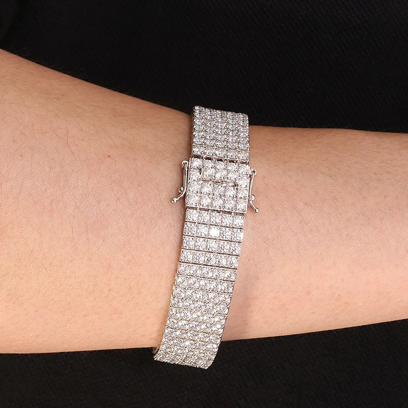 WIDE REGAL BAND BRACELET