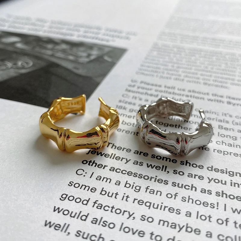 BAMBOO MONARCH RING