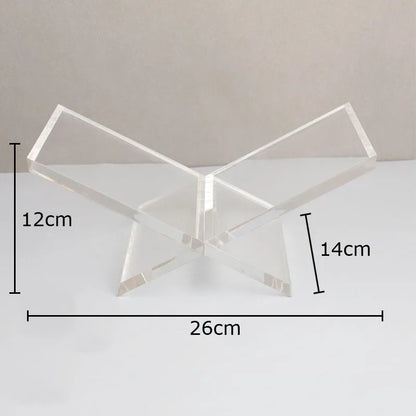 Marble Acrylic Book & Magazine Display