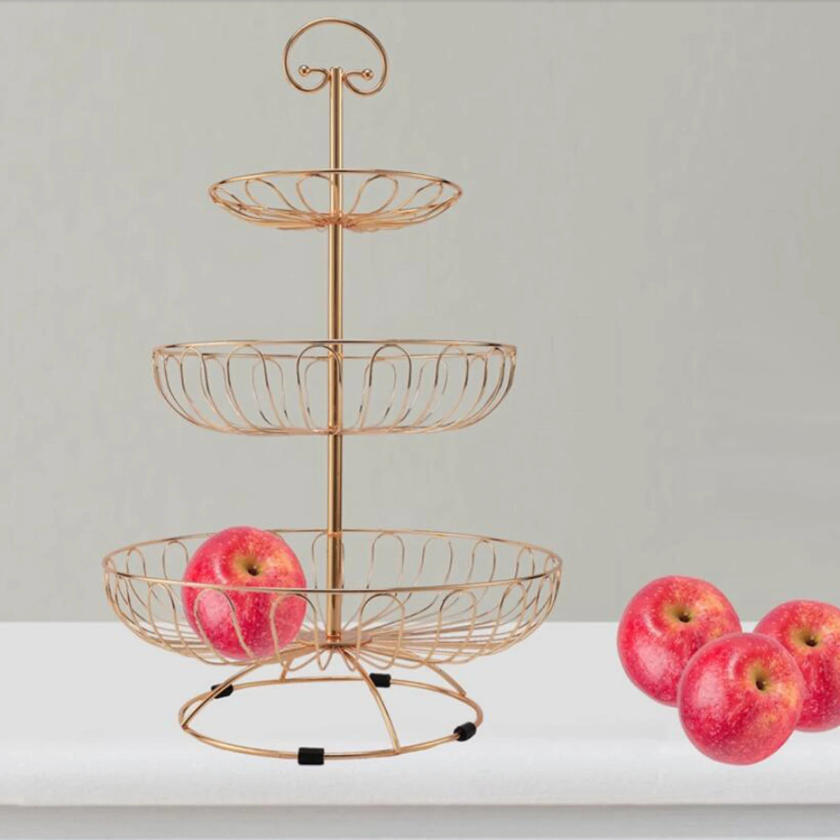 THREE-TIER FRUIT STAND