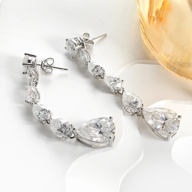 CROWN JEWEL CASCADE EARRINGS