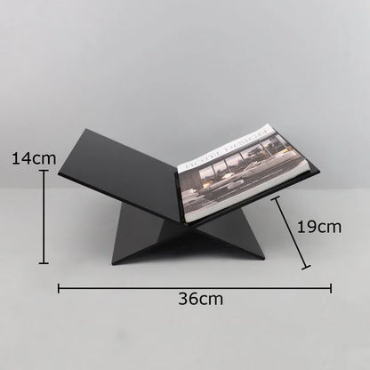 Marble Acrylic Book & Magazine Display
