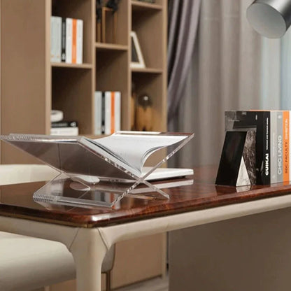 Marble Acrylic Book & Magazine Display