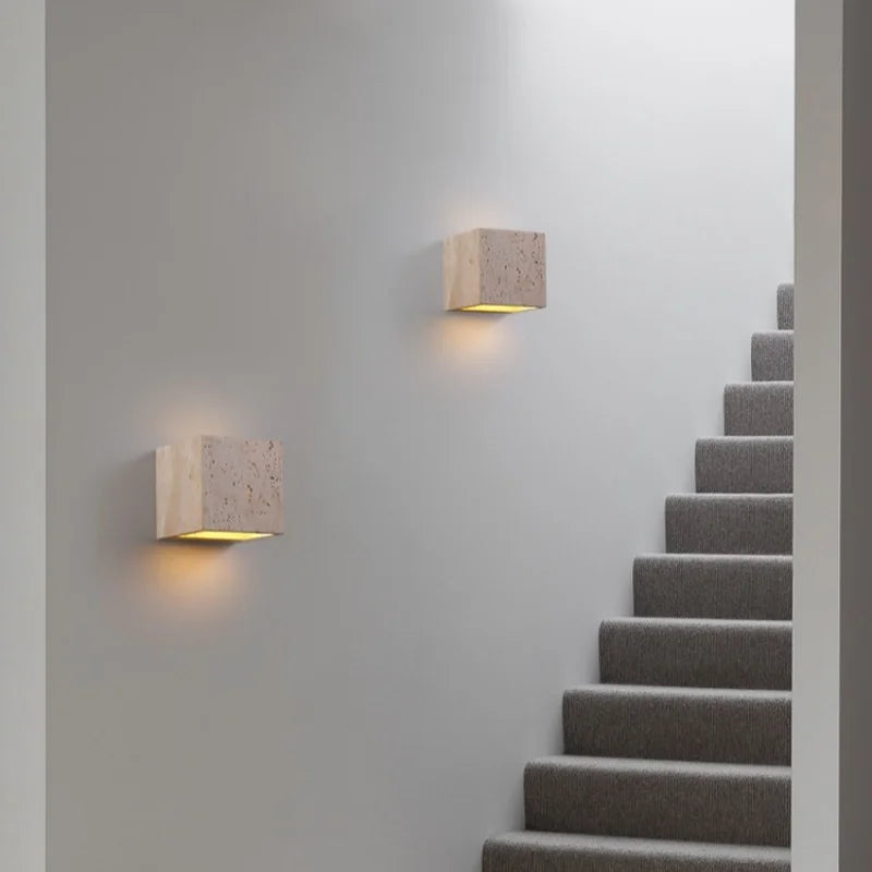 VERSAILLES TRAVERTINE WALL LIGHT