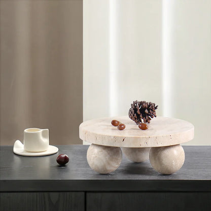 Travertine Stone Decorative Tray