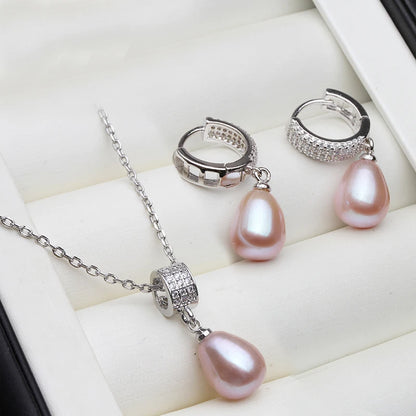 DUCHESS PEARL SET – Purple pearl set