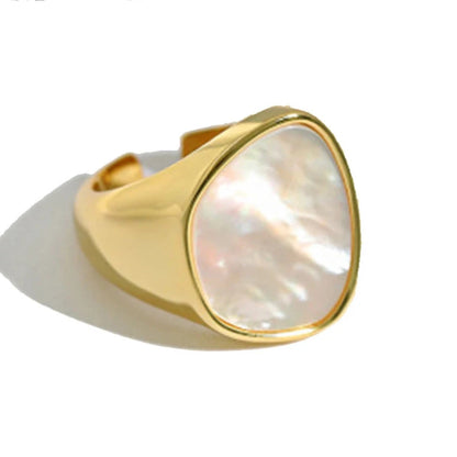 Glamour Ring – 18K Gold plated, Adjustable