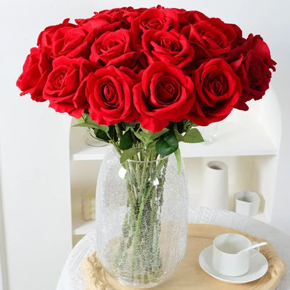 100-Piece Artificial Rose Bouquet