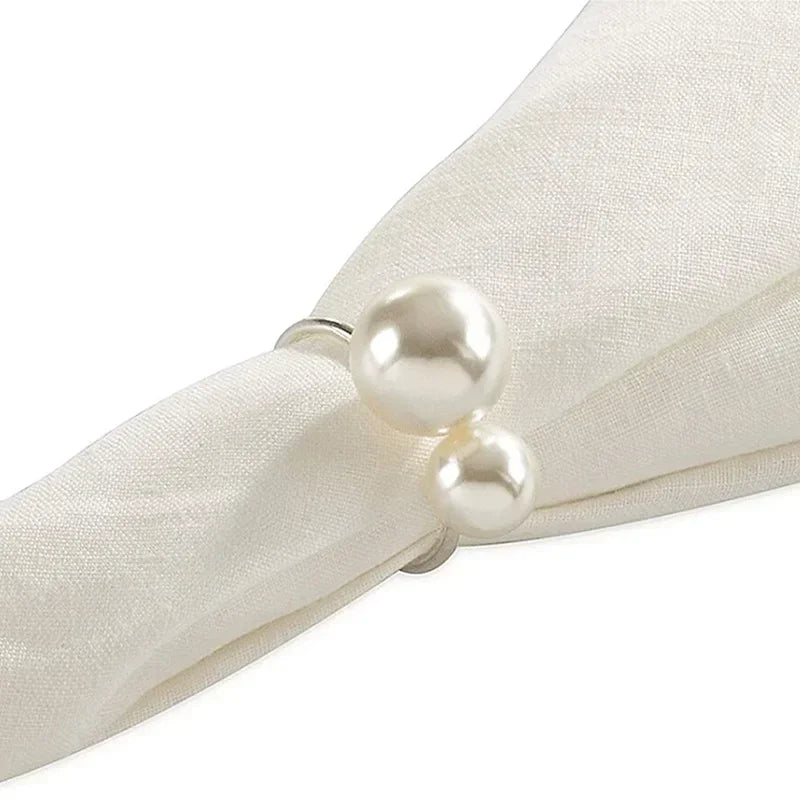 ROYAL PEARL NAPKIN RINGS