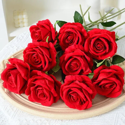 100-Piece Artificial Rose Bouquet