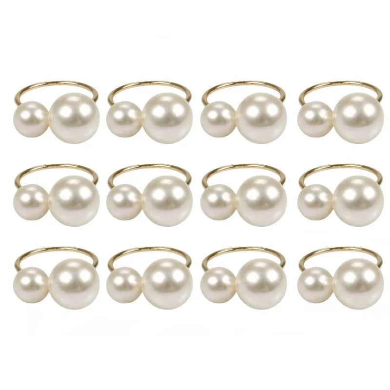 ROYAL PEARL NAPKIN RINGS