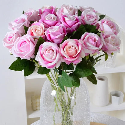 100-Piece Artificial Rose Bouquet