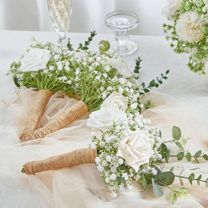Artificial Baby’s Breath & Eucalyptus Flowers