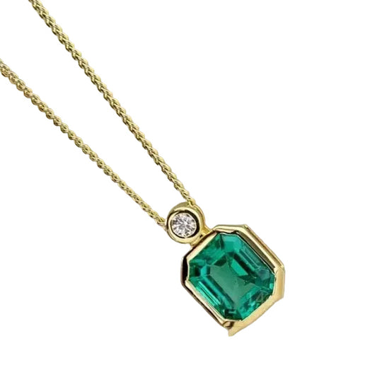 AURORA EMERALD NECKLACE