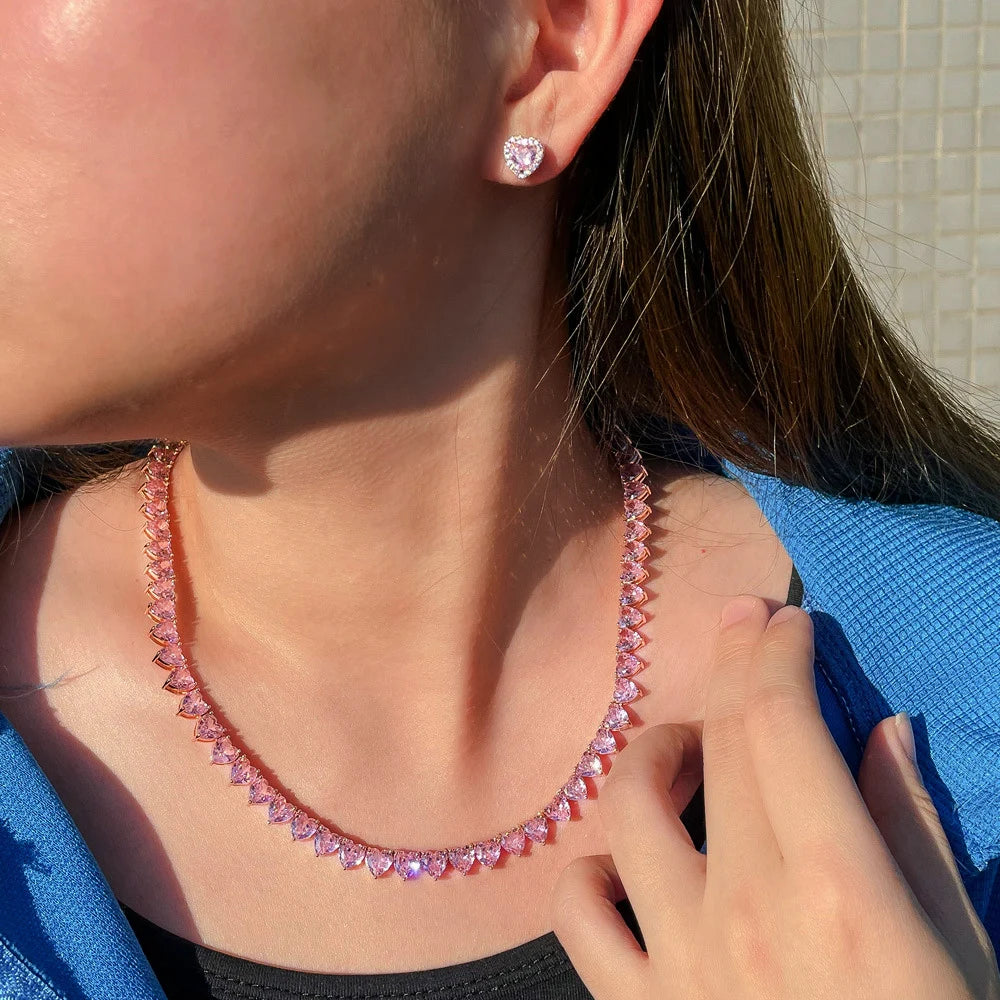 PRINCESS HEART JEWELLERY SET