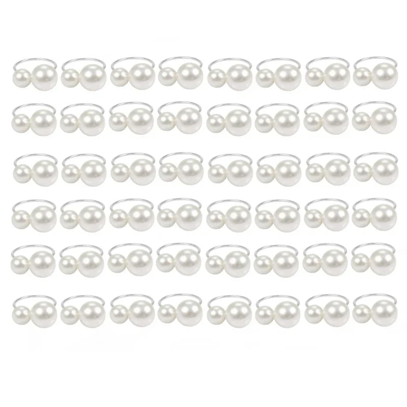 ROYAL PEARL NAPKIN RINGS