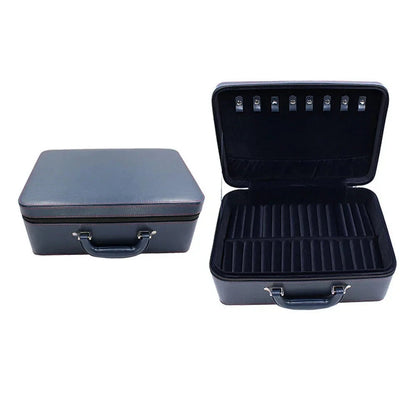 3-Layer PU Leather Jewelry Organizer Box