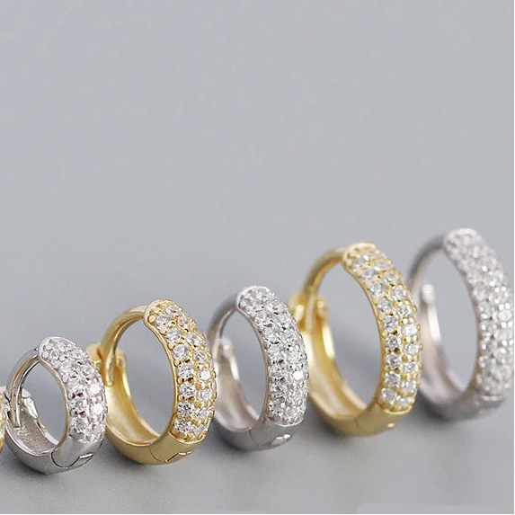 DUCHESS PAVÉ HOOP