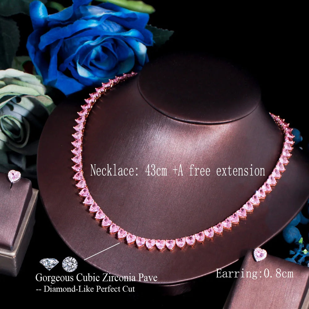PRINCESS HEART JEWELLERY SET