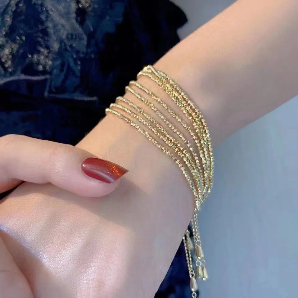 GOLDEN BEADED BRACELET