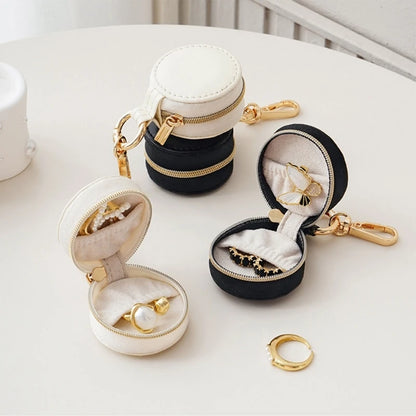 Mini Travel Jewelry Case with Keychain
