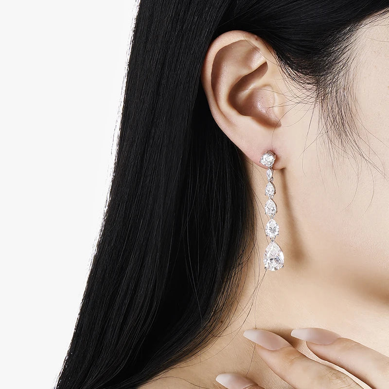 CROWN JEWEL CASCADE EARRINGS