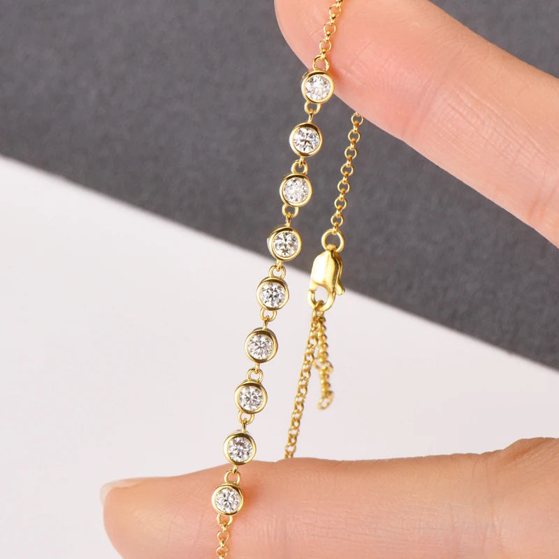ROYAL LINE MOISSANITE BRACELET