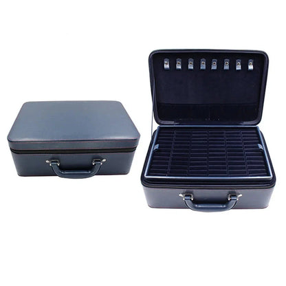 3-Layer PU Leather Jewelry Organizer Box