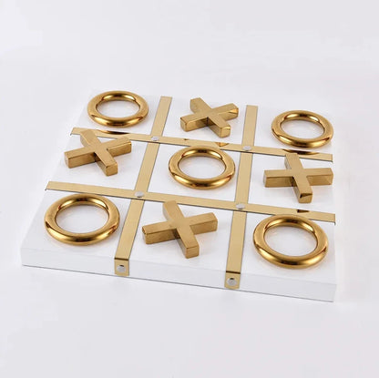 Marble Tic Tac Toe Game Set