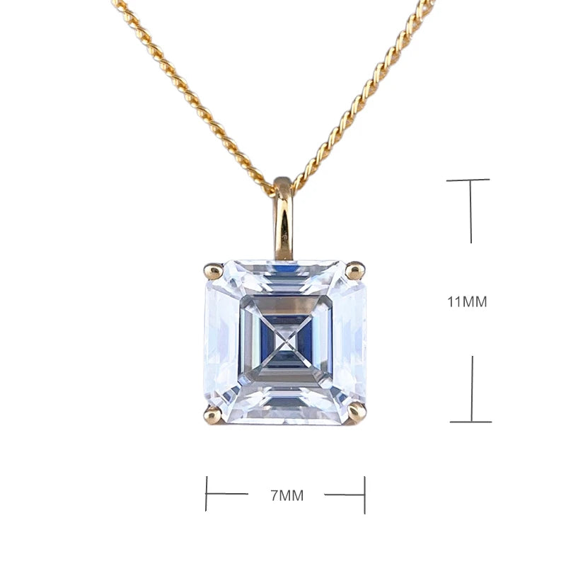 OPULENT ASSCHER PENDANT