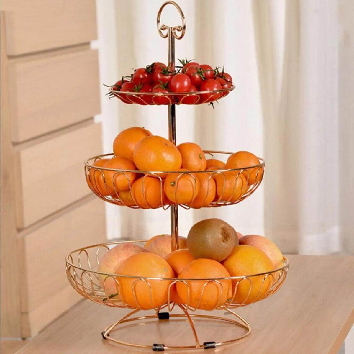 THREE-TIER FRUIT STAND