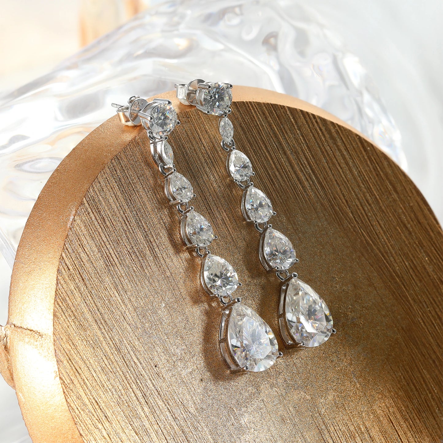 CROWN JEWEL CASCADE EARRINGS