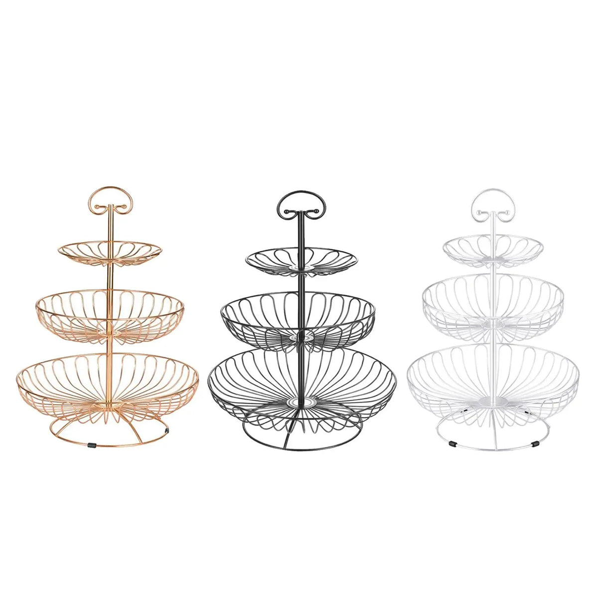 THREE-TIER FRUIT STAND