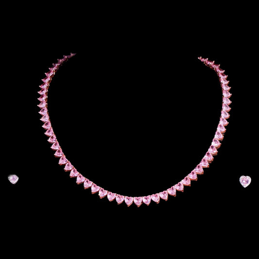PRINCESS HEART JEWELLERY SET